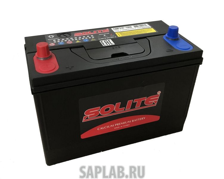 Купить запчасть  SOLITE - 31P1000 Аккумулятор SOLITE 31P-1000 (140uni 1000A 330x173x240)