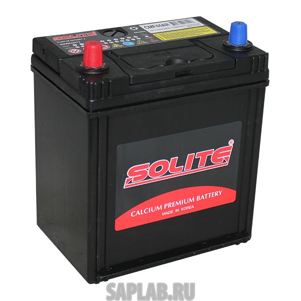 Купить запчасть  SOLITE - 44B19RB Аккумулятор SOLITE 44B19RB (44L 370A 187x127x225)