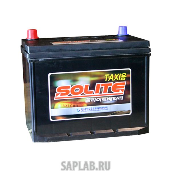 Купить запчасть  SOLITE - 6СТ8090D26LTAXI80L Аккумулятор SOLITE 80А/ч обратная полярность