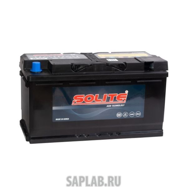 Купить запчасть  SOLITE - AGM70R760A Аккумулятор SOLITE AGM 70R 760A 276x175x190