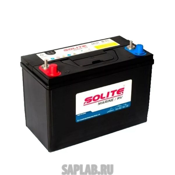 Купить запчасть  SOLITE - DC24 Аккумулятор SOLITE DC 24 (75L 550A 260x172x223)