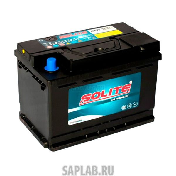 Купить запчасть  SOLITE - EFB70R680A Аккумулятор SOLITE EFB 70R 680A 276x175x190