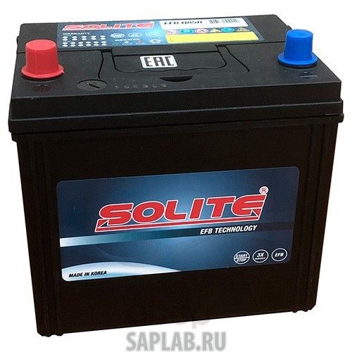 Купить запчасть  SOLITE - EFBQ85R Аккумулятор автомобильный Solite  EFBQ85R START-STOP 70A/ч 730А полярность прямая