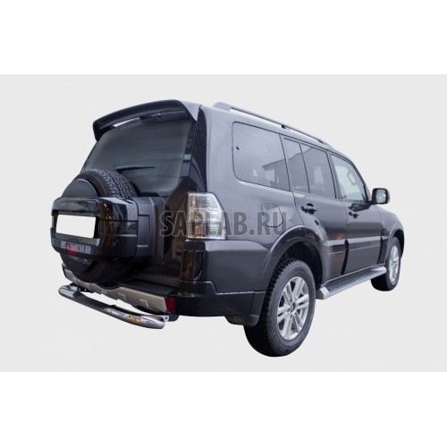 Купить запчасть SOUZ96 - MIPJ771401 Защита задняя ступень,d76,Mitsubishi Pajero IV 2011-2015, 2015-