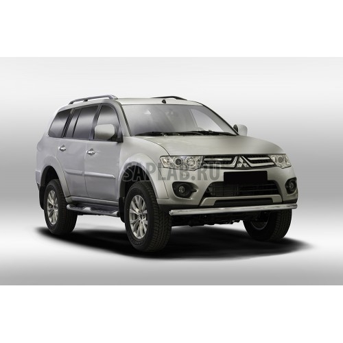 Купить запчасть SOUZ96 - MIPS481881 Защита переднего бампера труба d60 Mitsubishi Pajero Sport 2013-, MIPS.48.1881