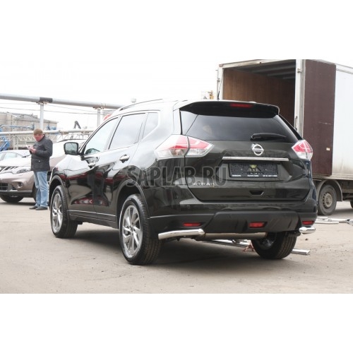 Купить запчасть SOUZ96 - NXTR765276 Защита задняя уголки d60, Nissan X-Trail 2015-