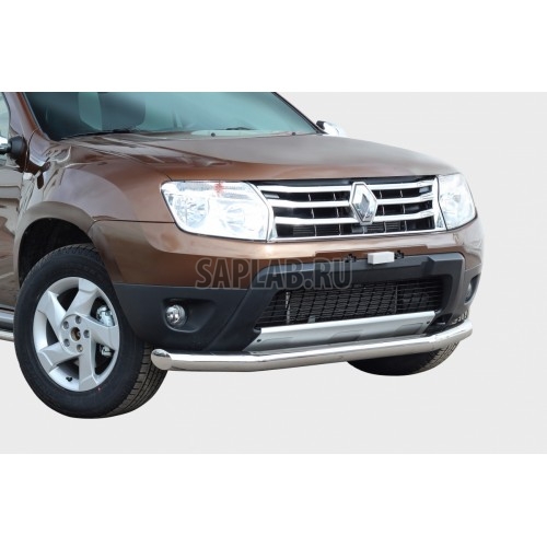 Купить запчасть SOUZ96 - RDUS481437 Защита переднего бампера труба d76, Renault Duster 2012->, RDUS.48.1437