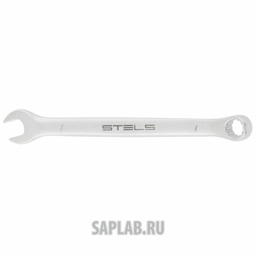 Купить запчасть STELS - 15203 Ключ комбинированный, 7 мм, CrV, матовый хром// STELS