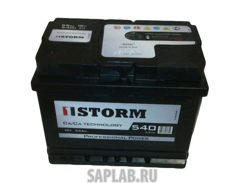 Купить запчасть  STORM - 1638 Аккумулятор автомобильный STORM 55Uni