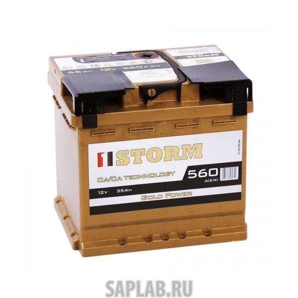 Купить запчасть  STORM - 1639 Аккумулятор автомобильный STORM GOLD 55Uni