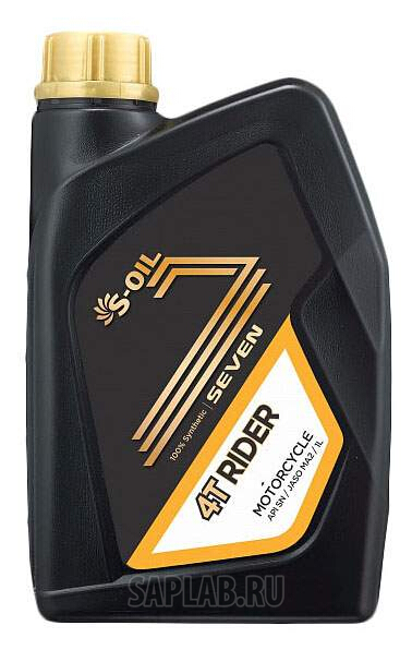 Купить запчасть S-OIL - 4TRIDER10W3001 Моторное масло S-oil Seven 4T Rider 10W-30 1л