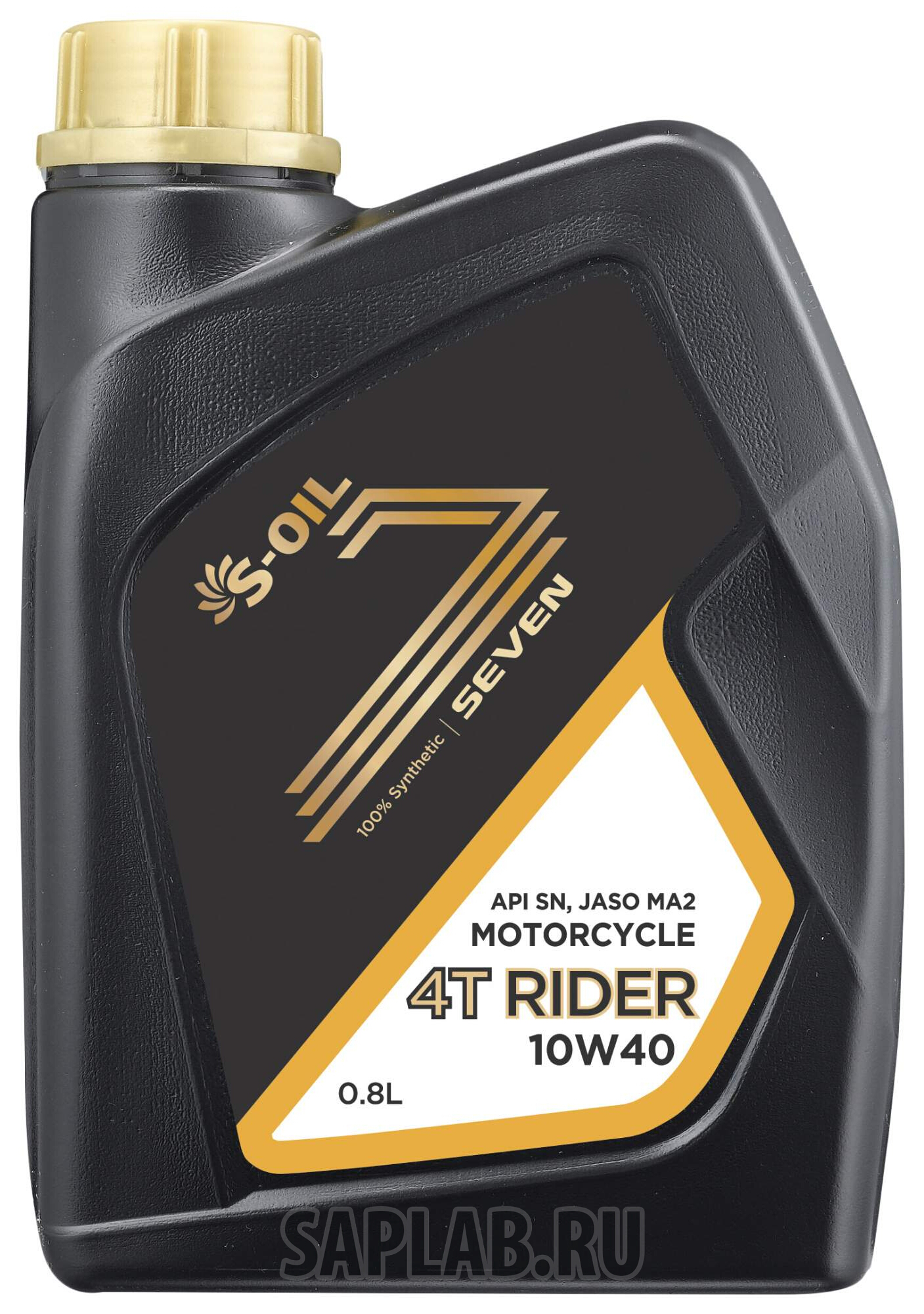 Купить запчасть S-OIL - 4TRIDER10W4008 Моторное масло S-oil Seven 4T Rider 10W-40 0.8л