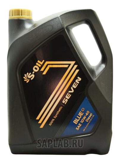 Купить запчасть S-OIL - BL10W4004 Трансмиссионное масло  Seven Blue CI 10W-40 4л