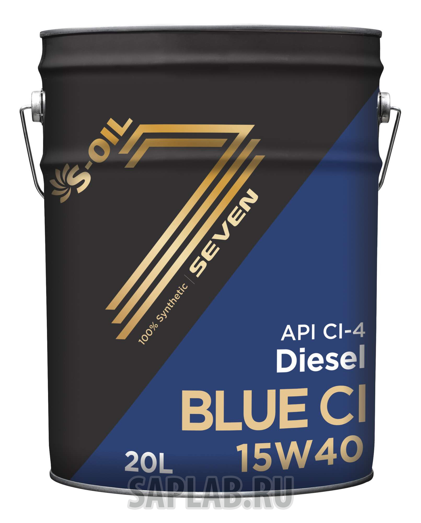 Купить запчасть S-OIL - BL15W4020 Трансмиссионное масло  Seven Blue CI 15W-40 20л