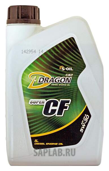 Купить запчасть S-OIL - DCF5W3001 Моторное масло S-oil Dragon Super CF 5W-30 1л