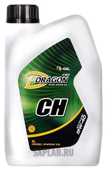 Купить запчасть S-OIL - DCH15W4001 Моторное масло S-oil Dragon CH-4/SJ 15W-40 1л