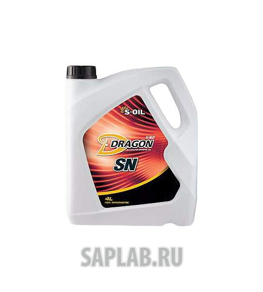 Купить запчасть S-OIL - DSN10W4004 Моторное масло S-oil Dragon SN 10W-40 4л