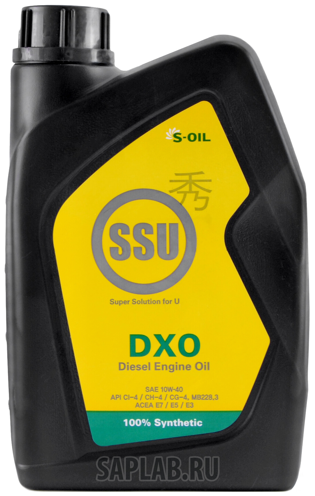 Купить запчасть S-OIL - DSSU10W40DXO01 Моторное масло S-oil Dragon SSU DXO 10W-40 1л