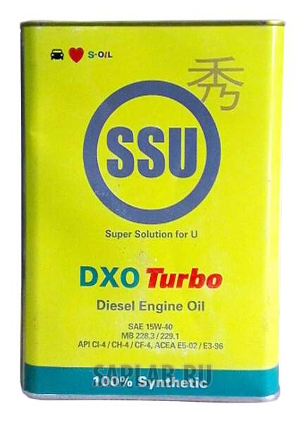 Купить запчасть S-OIL - DSSU15W40DXO04 Моторное масло S-oil Dragon SSU DXO Turbo 15W-40 4л