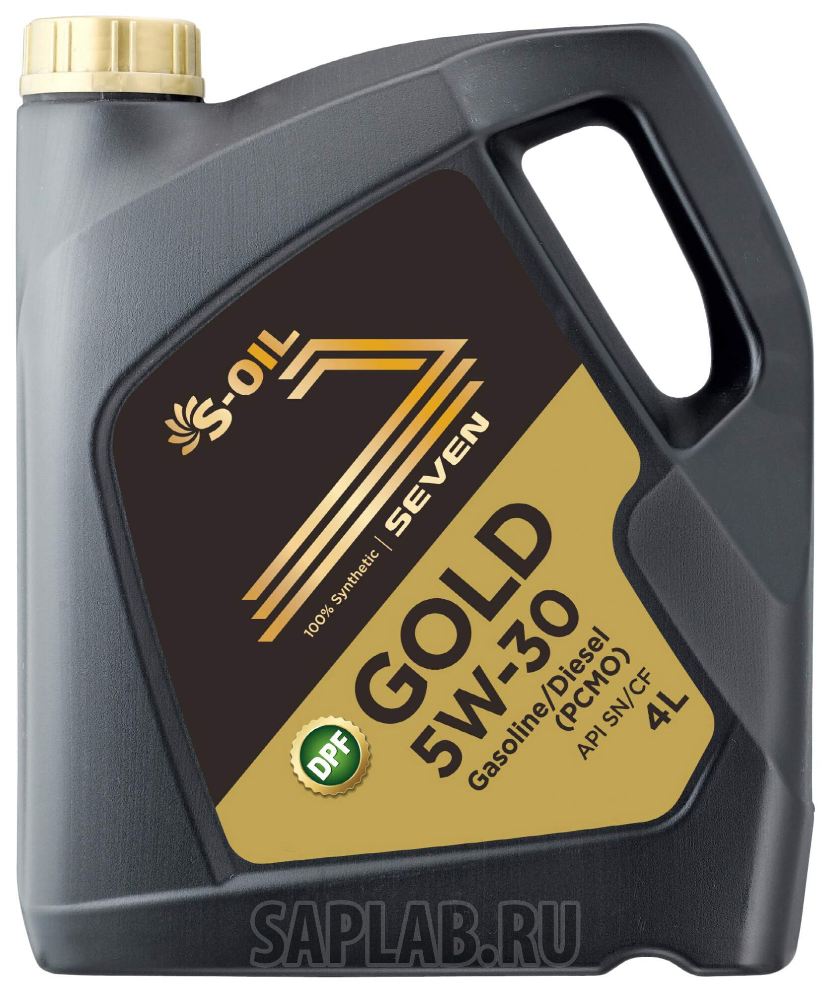 Купить запчасть S-OIL - GOLD5W3004 Моторное масло S-oil Seven Gold 5W-30 4л