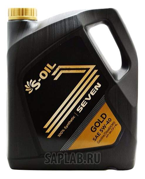 Купить запчасть S-OIL - GOLD5W4004 Моторное масло S-oil Seven Gold 5W-40 4л