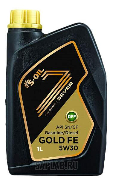 Купить запчасть S-OIL - GOLDFE5W3001 Моторное масло S-oil Seven Gold FE 5W-30 1л