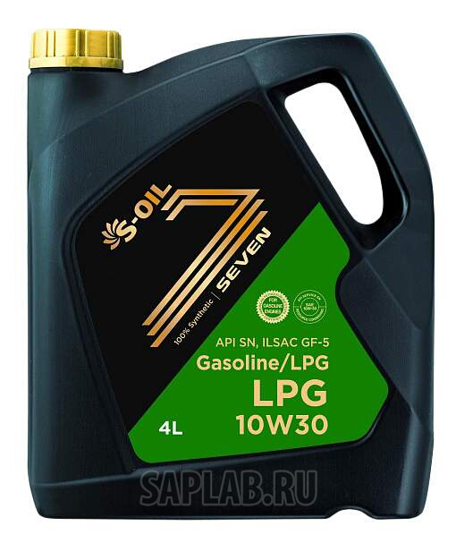 Купить запчасть S-OIL - LPG10W3004 Моторное масло S-oil Seven LPG 10W-30 4л