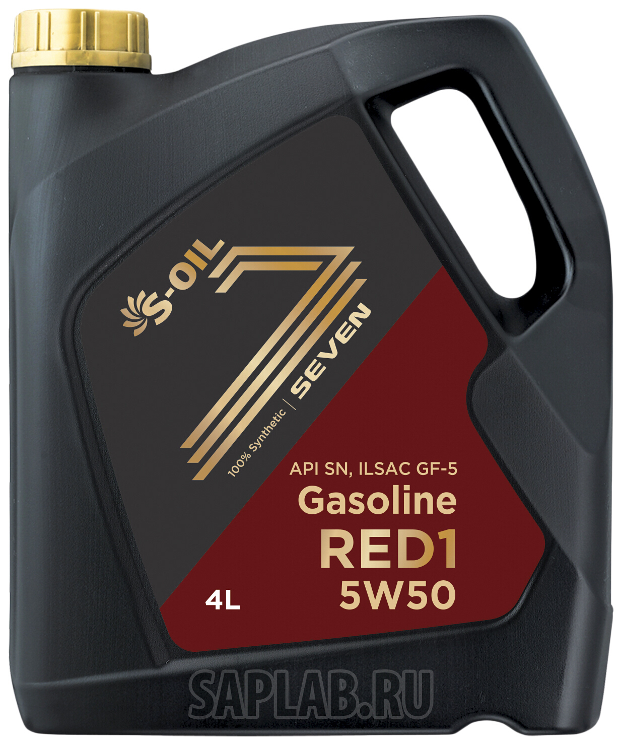 Купить запчасть S-OIL - RED5W5004 Моторное масло S-oil Seven Red1 5W-50 4л