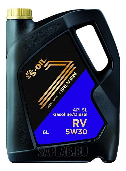 Купить запчасть S-OIL - RV5W3006 Seven RV 5W-30 6л