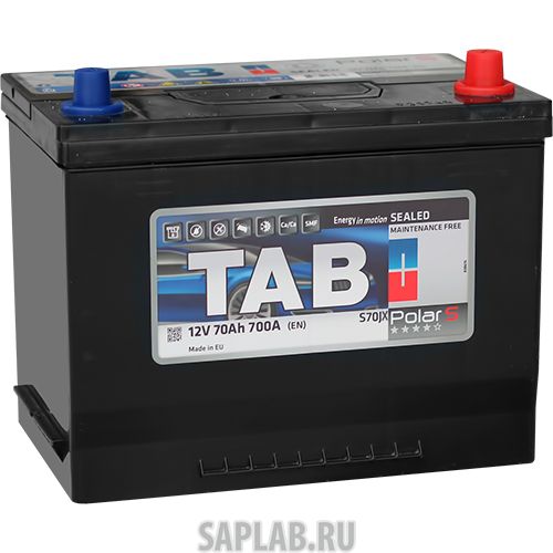 Купить запчасть  TAB - 246870 Аккумулятор легковой "TAB" Polar JIS (70Ач о/п) 65D26L