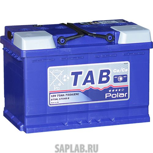 Купить запчасть  TAB - 750POBL Аккумулятор легковой "TAB" Polar Blue (75Ач о/п)