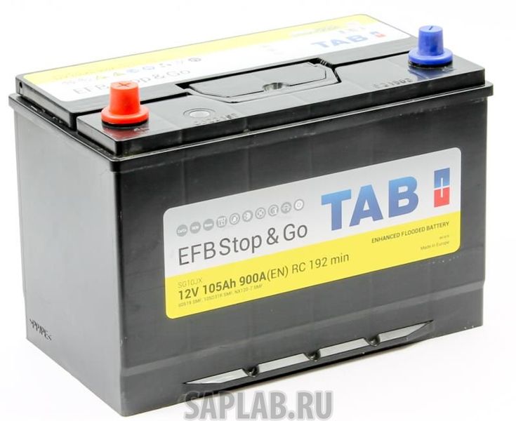 Купить запчасть  TAB - EFB105R900A Аккумулятор TAB EFB 105R 900A 303x173x225