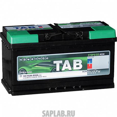 Купить запчасть  TAB_BATTERIES - 213090 Аккумулятор легковой "TAB" AGM STOP&GO; (95Ач о/п)