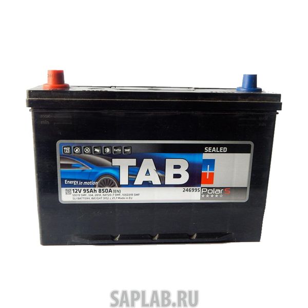 Купить запчасть  TAB_BATTERIES - 246995 Аккумулятор легковой "TAB" Polar JIS 95Ач п/п 105D31R