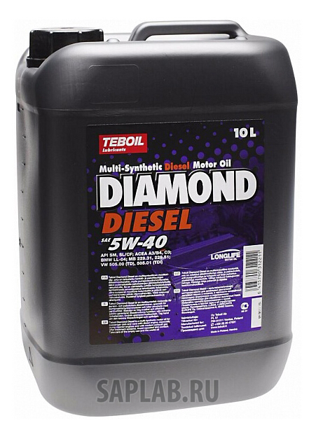 Купить запчасть TEBOIL - 19036 TEBOIL Diamond Diesel 5W-40 10л