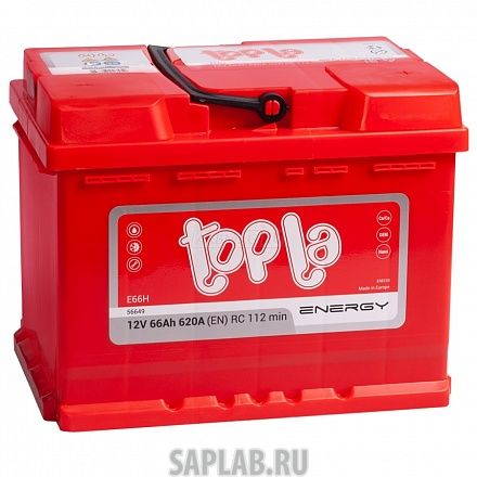 Купить запчасть  TOPLA - 10806656649 Аккумулятор Topla Energy 66R 620A 242x175x190 10806656649