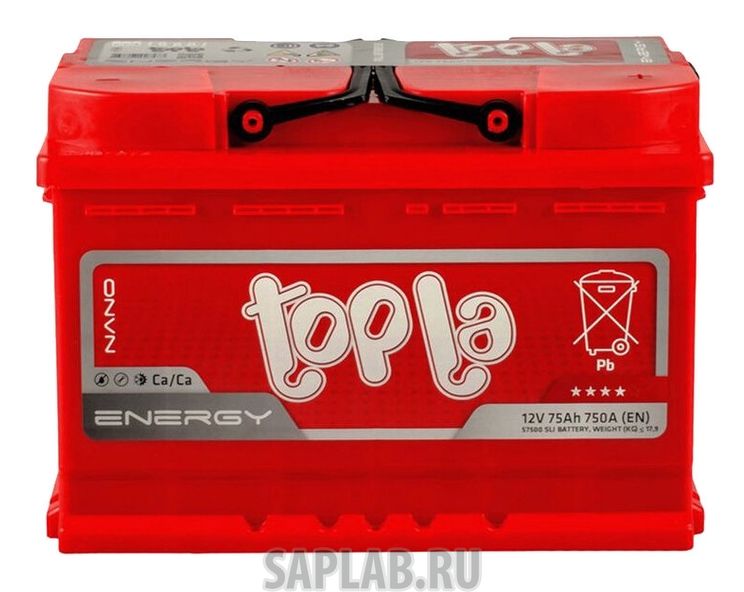 Купить запчасть  TOPLA - 108275 Аккумулятор автомобильный TOPLA E75 75Ач 750A [108275]