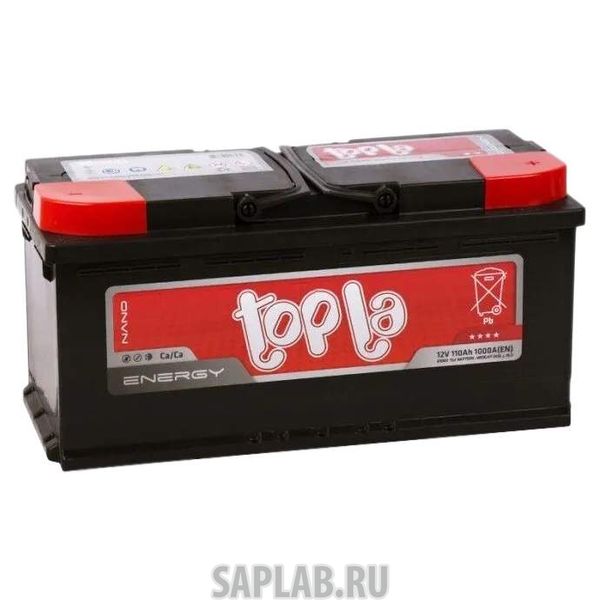 Купить запчасть  TOPLA - 110R1000A Аккумулятор Topla Energy 110R 1000A 393x175x190