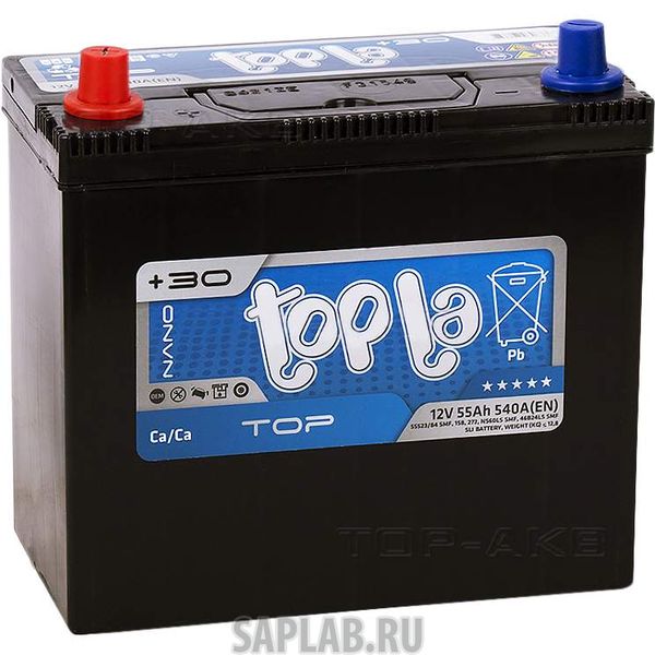 Купить запчасть  TOPLA - 55L540A Аккумулятор Topla Top 55L 540A 236x128x223