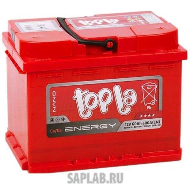 Купить запчасть  TOPLA - 56265 Аккумулятор Topla Energy 60L 600A 242x175x190