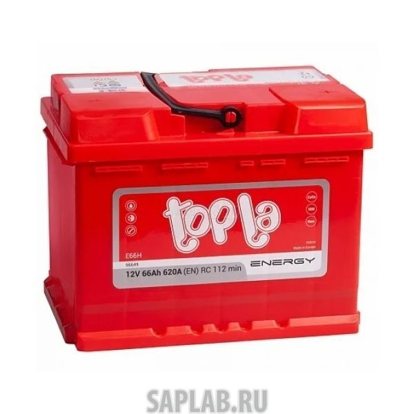 Купить запчасть  TOPLA - 56649 Аккумулятор Topla Energy 66R 620A 242x175x190