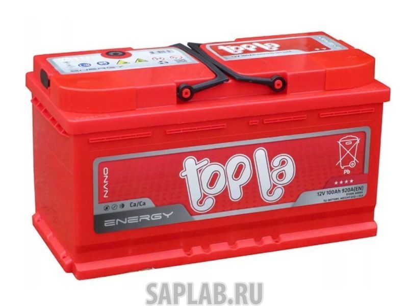 Купить запчасть  TOPLA - 60044 Аккумулятор Topla Energy 100R 900A 353x175x190