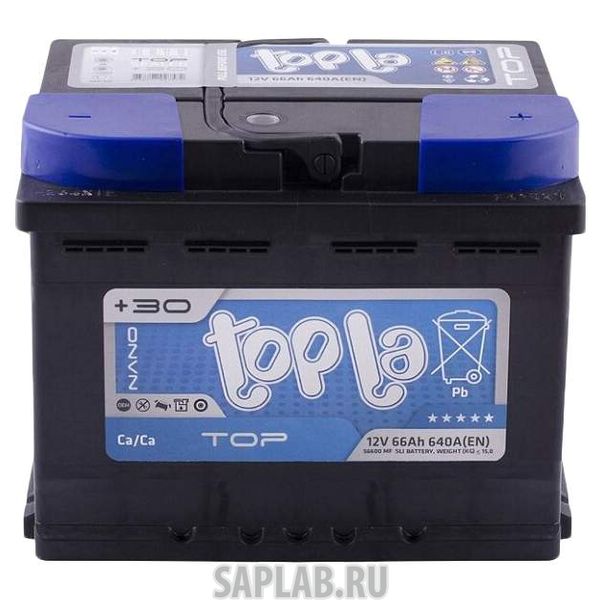 Купить запчасть  TOPLA - 66R640A Аккумулятор Topla Top 66R 640A 242x175x190