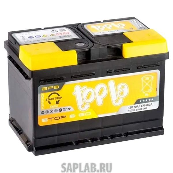 Купить запчасть  TOPLA - 70R680A Аккумулятор Topla EFB 70R 680A 278x175x190