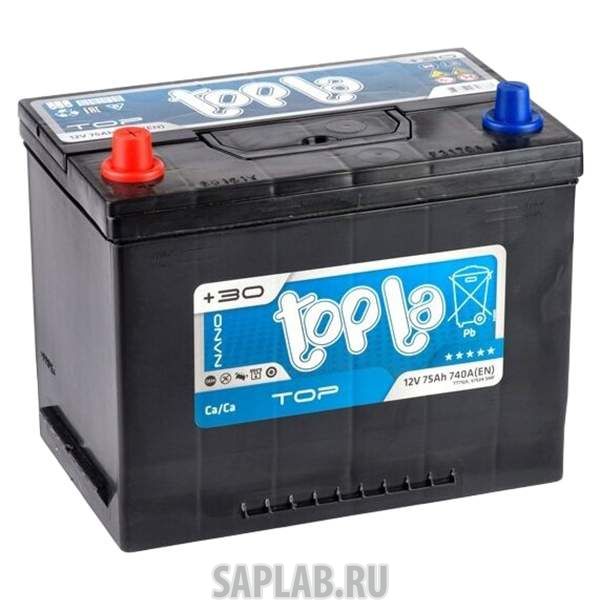 Купить запчасть  TOPLA - 75L740A Аккумулятор Topla Top 75L 740A 260x175x220