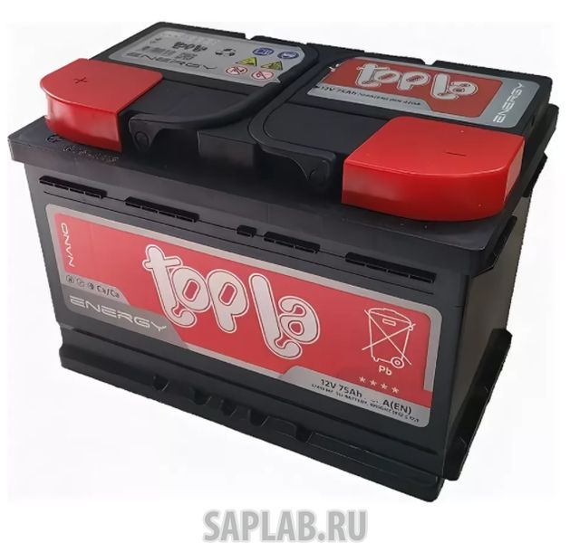 Купить запчасть  TOPLA - ENERGY75L750A Аккумулятор Topla Energy 75L 750A 278x175x190