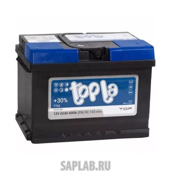 Купить запчасть  TOPLA - TOP62RS600A Аккумулятор Topla Top 62RS 600A 242x175x175