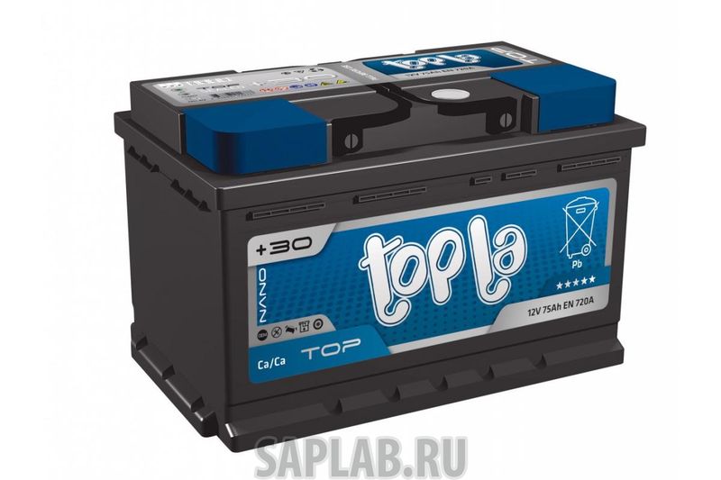 Купить запчасть  TOPLA - TOP75R720A Аккумулятор Topla Top 75R 720A 279x175x175