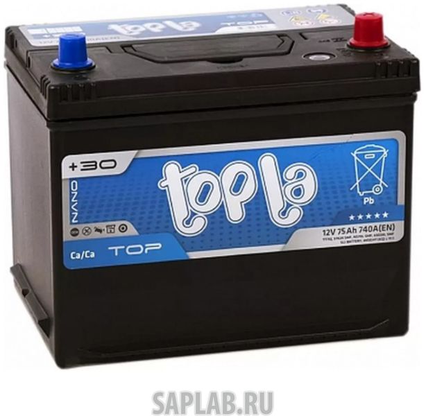 Купить запчасть  TOPLA - TOP75R740A Аккумулятор Topla Top 75R 740A 260x175x220