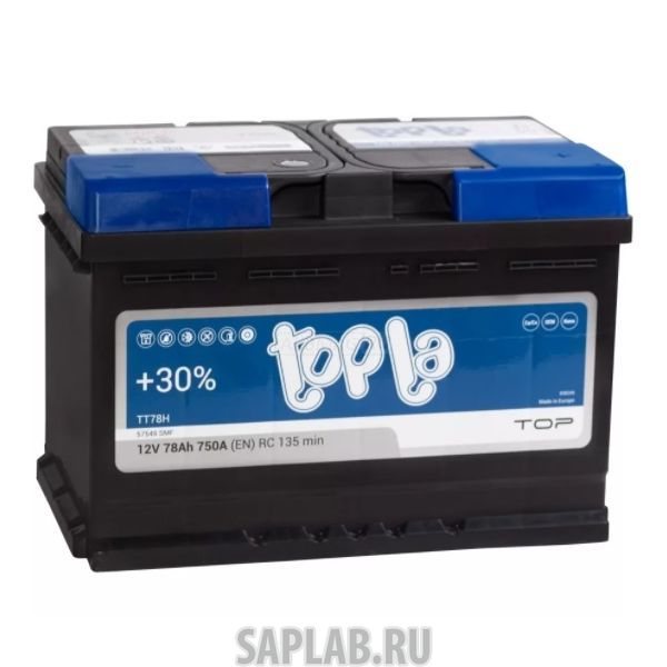 Купить запчасть  TOPLA - TOP78R750A Аккумулятор Topla Top 78R 750A 278x175x190